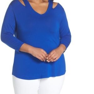 Sejour NORDSTROM Women's Top blue